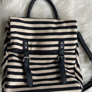 BCBGeneration Canvas Messenger/Backpack